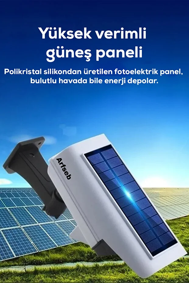 Kamera Görünümlü Solar LED Lamba Kamera Görünümlü Solar LED Lamba